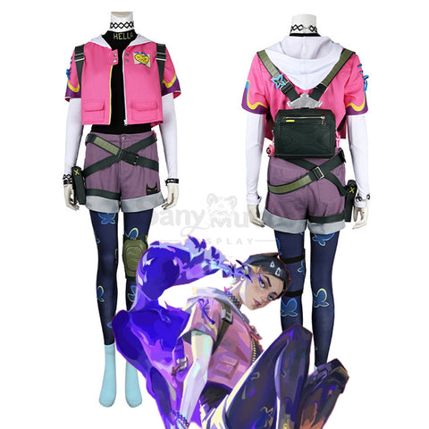 Game Valorant Cosplay Clove Cosplay Costume Plus Size