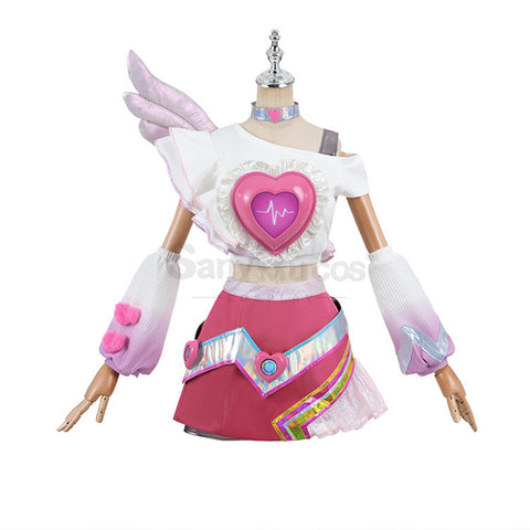 【In Stock】Game League of Legends: Wild Rift Cosplay Lovestruck Lux Cosplay Costume