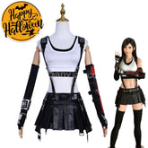 【In Stock】Game Final Fantasy Vii Remake Cosplay Tifa Lockhart Costume Costumes