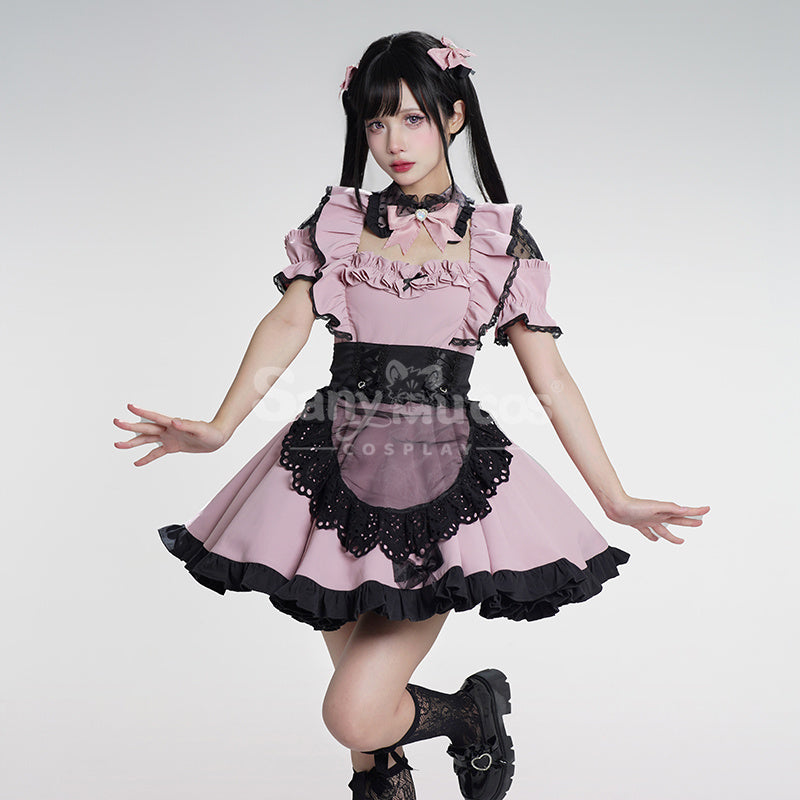 Game Shirogane Maid Club Cosplay Cute Maid Series Cosplay Costume