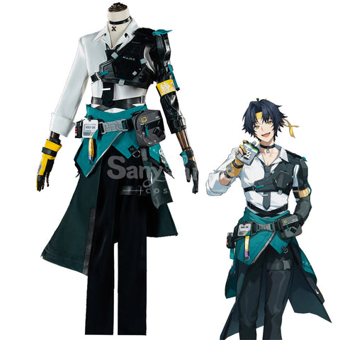 【Pre-Sale】Game Zenless Zone Zero Cosplay Asaba Yuma Cosplay Costume Premium Edition