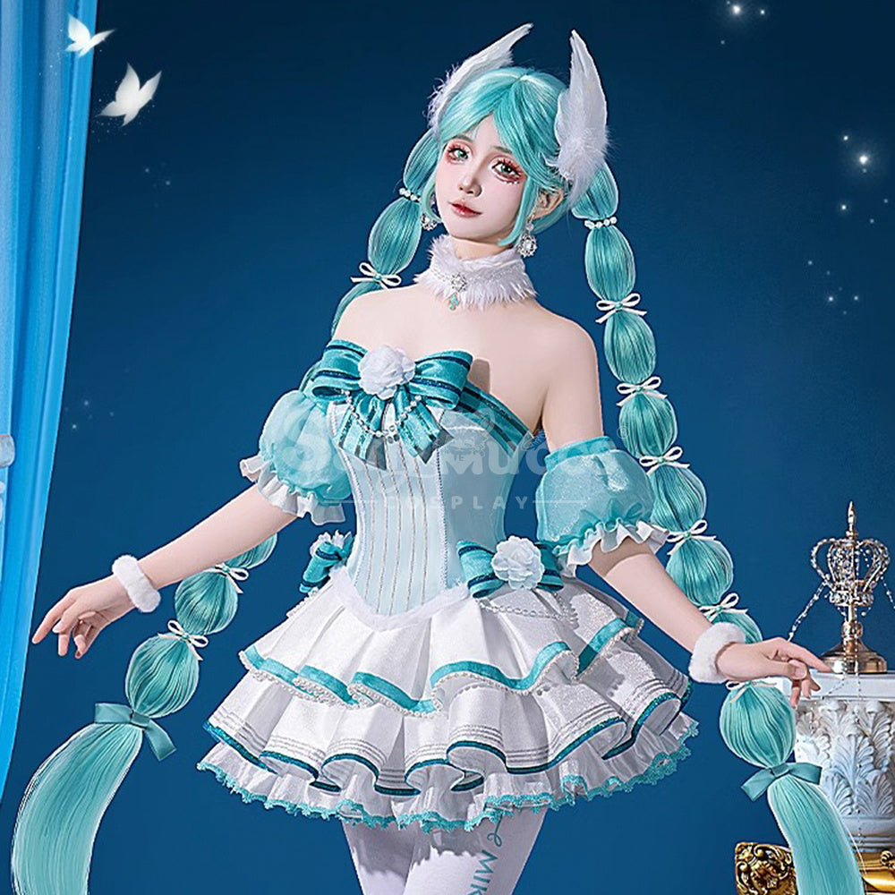 【Pre-Sale】Vocaloid Hatsune Miku Cosplay Miku Classical Tuning Swan Lake Cosplay Costume Premium Edition