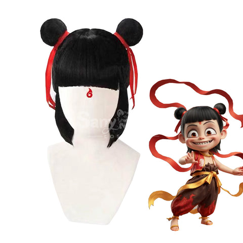 【Pre-Sale】Movie Ne Zha 2  Cosplay Ne Zha Childhood Cosplay Wig