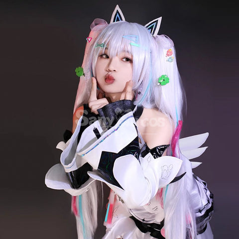 【In Stock】Game Gray Raven：Punishing Cosplay Karenina: Scire Neon Dynamite Cosplay Costume Premium Edition