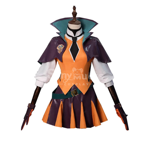 【In Stock】Game League of Legends Cosplay Battle Academia Lux Cosplay Costume Premium Edition