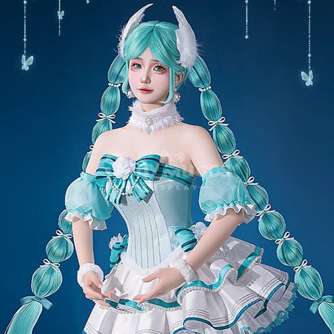 【Pre-Sale】Vocaloid Hatsune Miku Cosplay Miku Classical Tuning Swan Lake Cosplay Costume Premium Edition