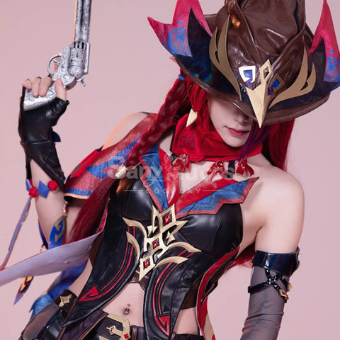 Game Genshin Impact Cosplay Chasca Cosplay Costume Premium Edition