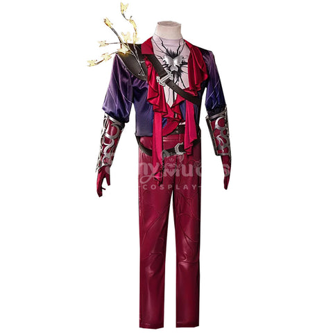 【Pre-Sale】Game Identity V Cosplay Mercenary Naib Subedar Man In Red Costume Premium Edition Costumes