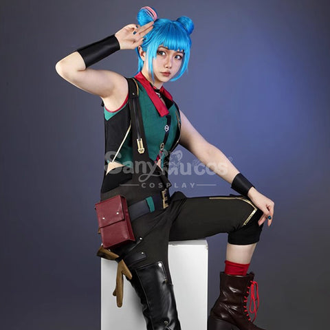 Game League Of Legends Arcane Cosplay Jinx Vest Cosplay Costume Premium Edition