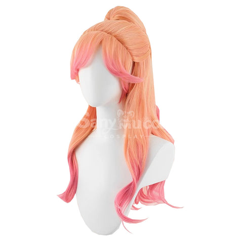 【In Stock】Game League of Legends Cosplay Crystal Rose Seraphine Cosplay Wig