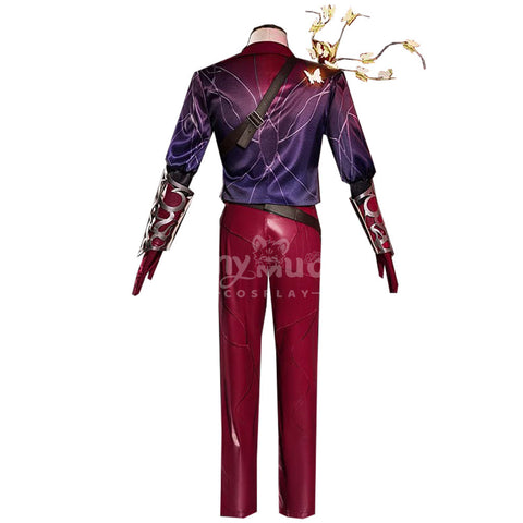 【Pre-Sale】Game Identity V Cosplay Mercenary Naib Subedar Man In Red Costume Premium Edition Costumes