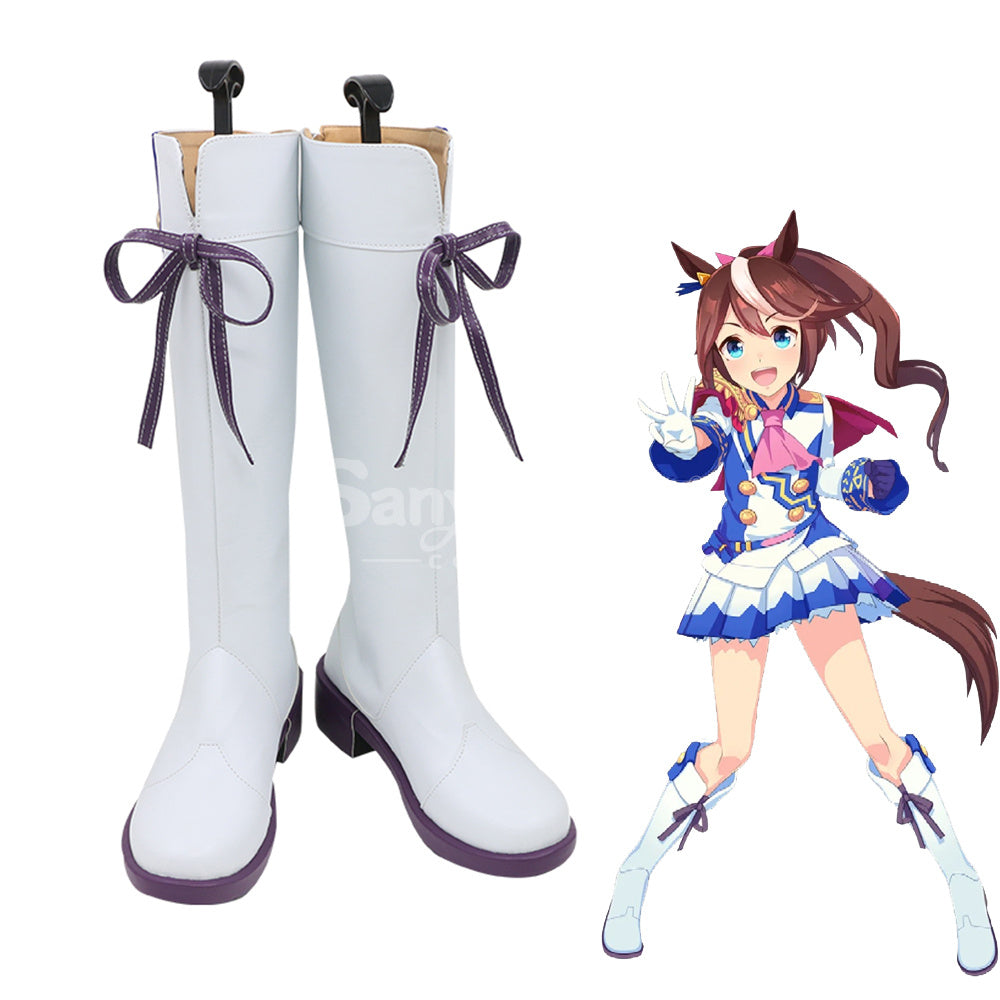 Game Uma Musume Pretty Derby Cosplay Tokai Teio Cosplay Shoes