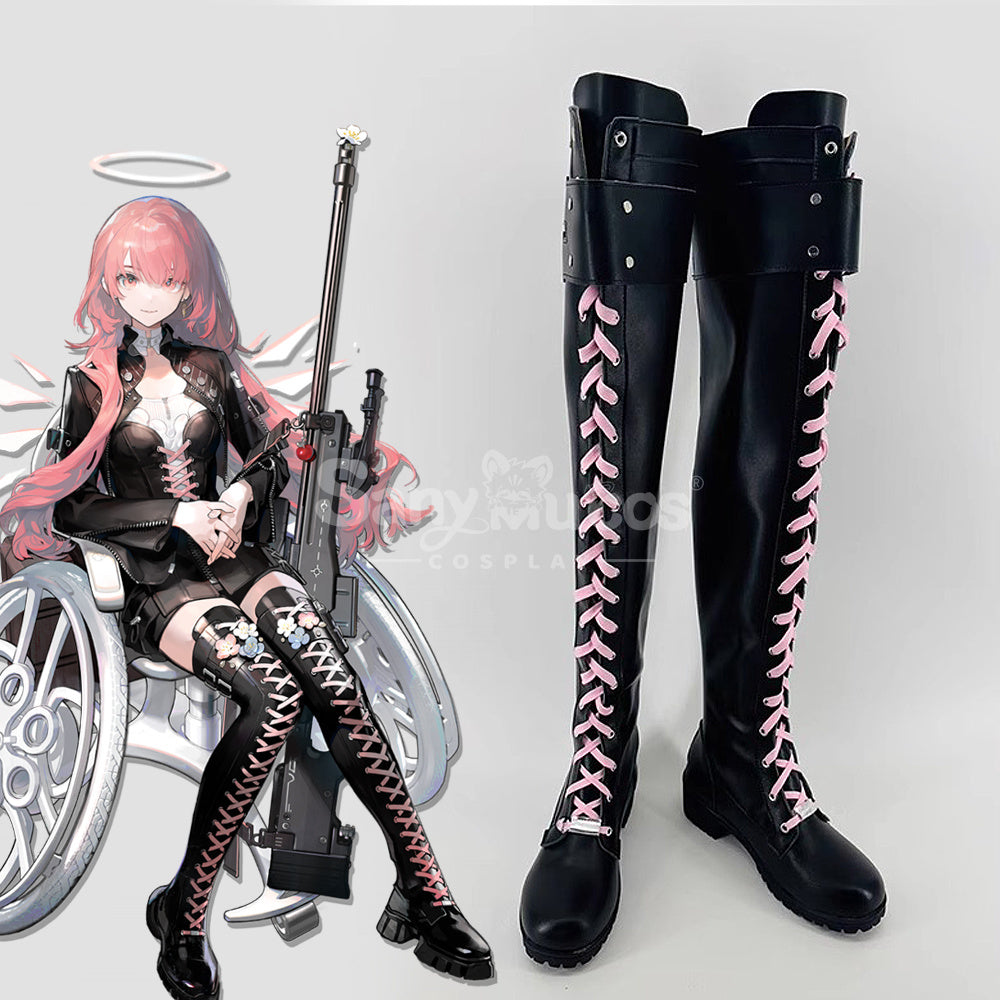 Game Arknights Cosplay Lemuen Cosplay Shoes