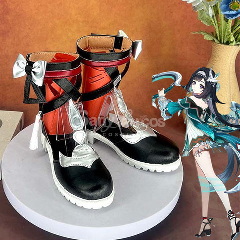 Game Genshin Impact Cosplay Lan Yan Cosplay Shoes