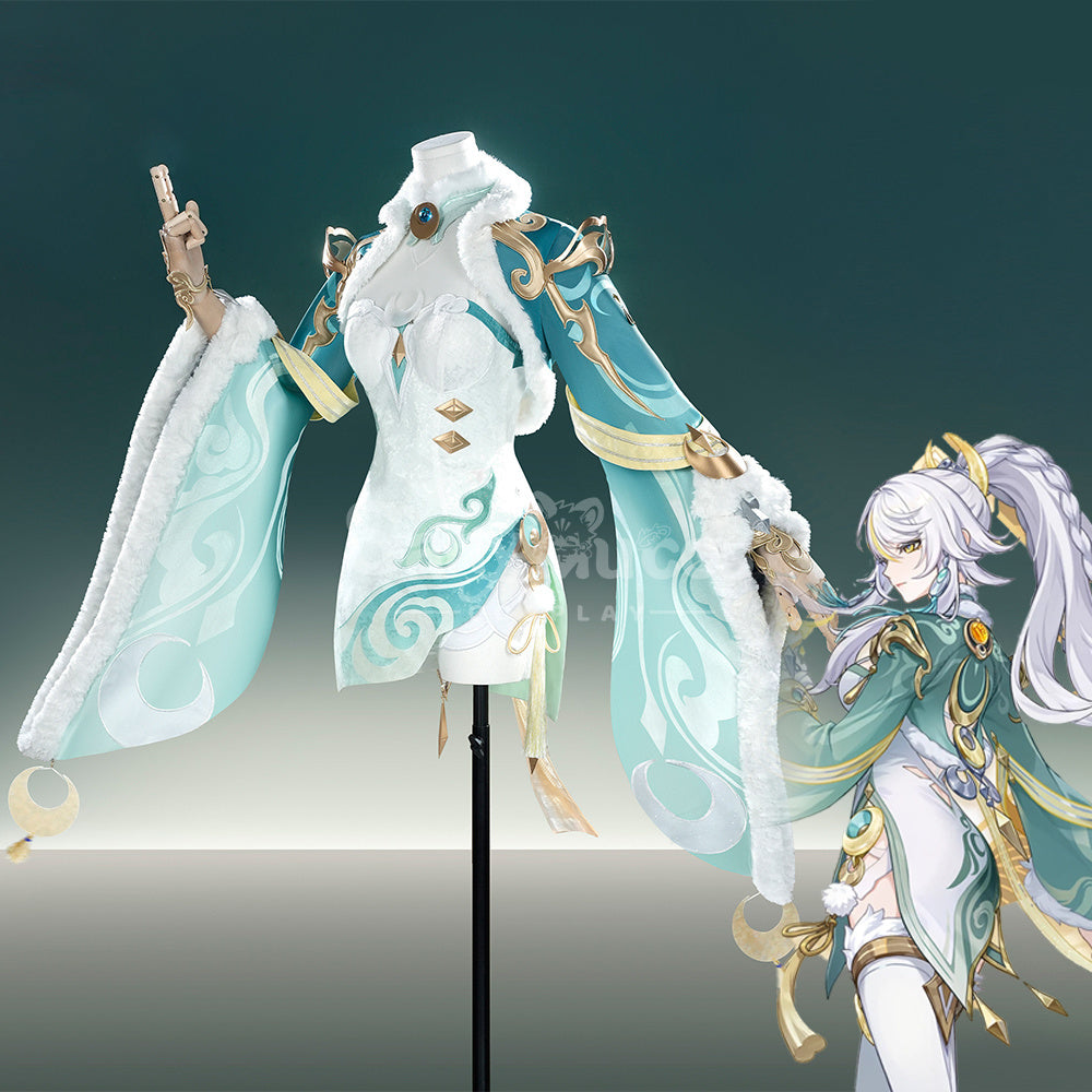 【Pre-Sale】Game Genshin Impact Cosplay Zibai Cosplay Costume