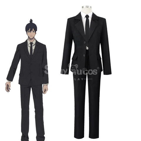 【In Stock】Anime Chainsaw Man Cosplay Hayakawa Aki Cosplay Costume