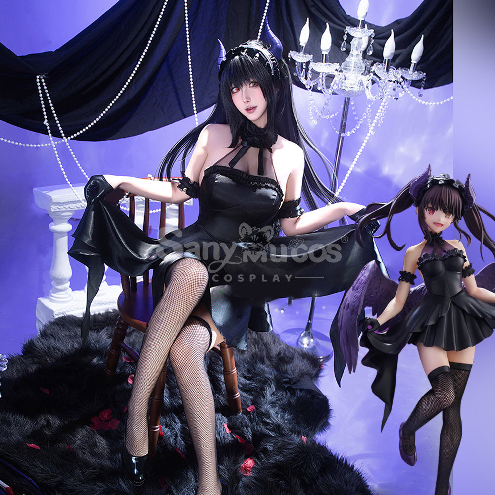 【In Stock】Anime DATE A LIVE Cosplay Little Devil Kurumi Cosplay Costume