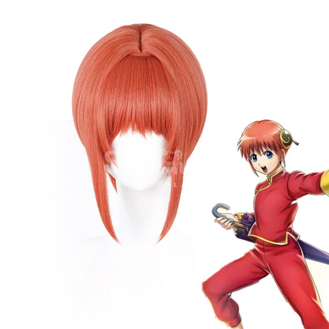 【In Stock】Anime Gintama Cosplay Young Kagura Cosplay Wig