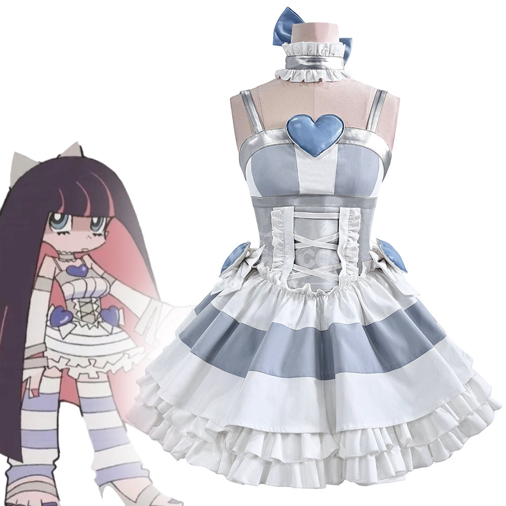 【In Stock】Anime Panty & Stocking with Garterbelt Cosplay Stocking Combat Uniform Cosplay Costume