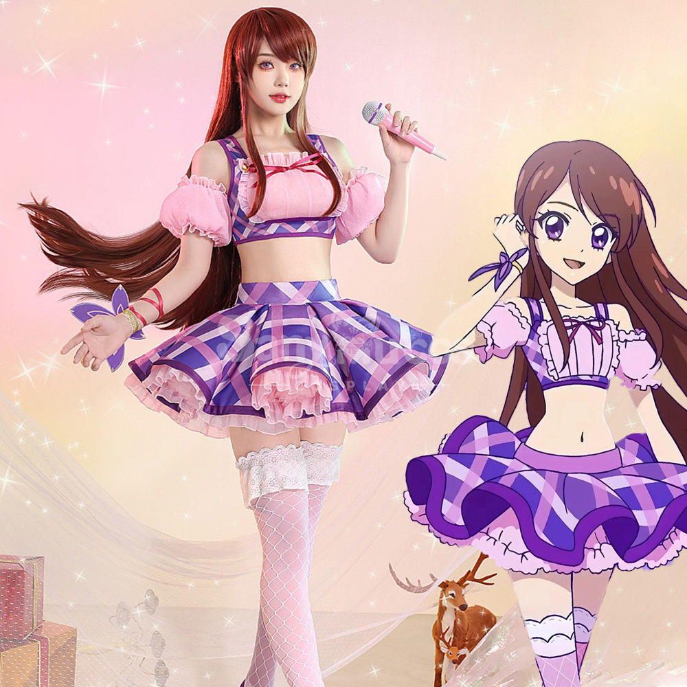 【In Stock】Anime Aikatsu! Cosplay Shibuki Ran Cosplay Costume Premium Edition