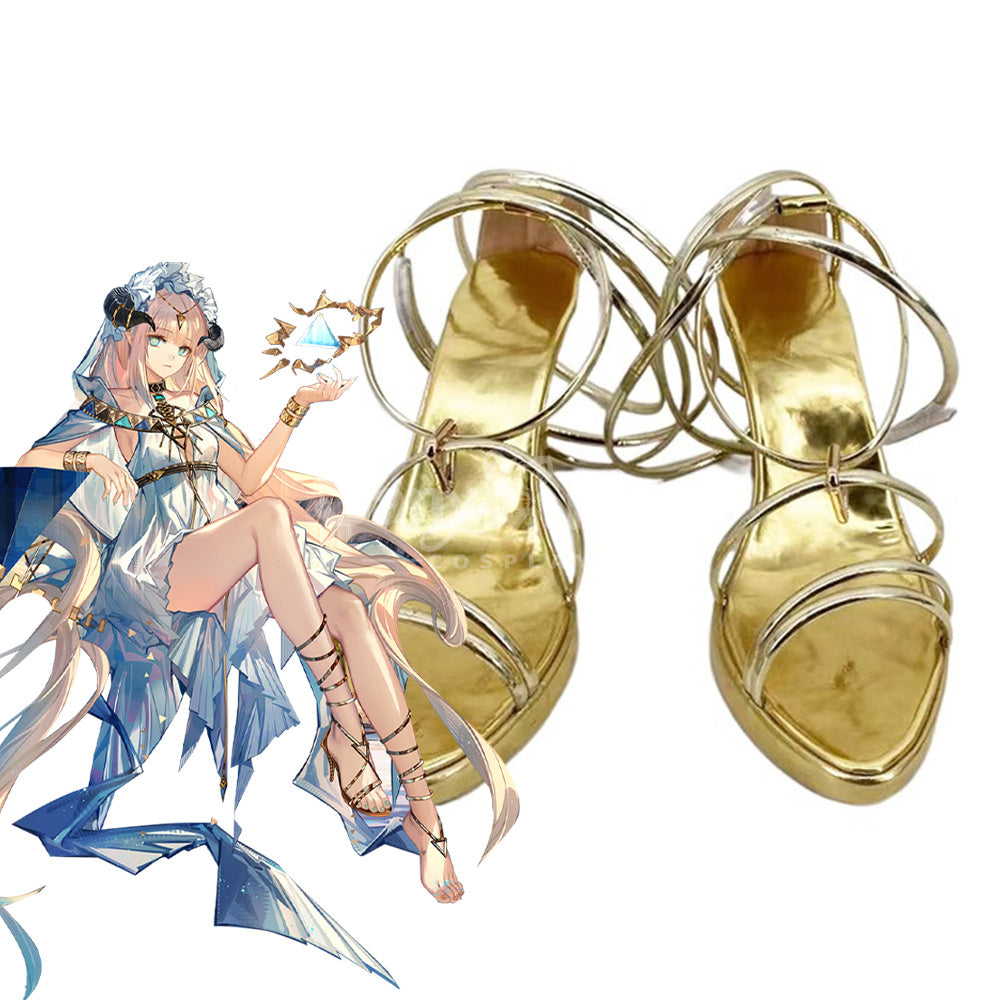 Game Arknights Cosplay Nightingale Cosplay Shoes
