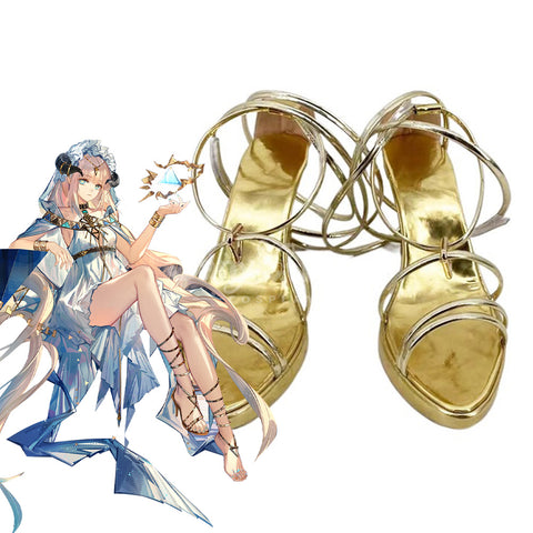 Game Arknights Cosplay Nightingale Cosplay Shoes