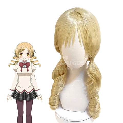 【In Stock】Anime Puella Magi Madoka Magica Cosplay Tomoe Mami Cosplay Wig