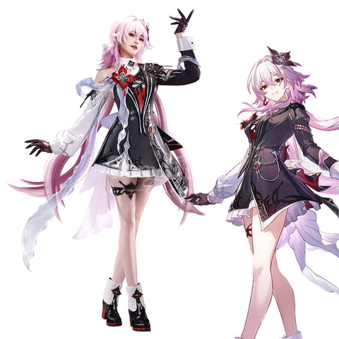 【Pre-Sale】Game Honkai: Star Rail Cosplay March 7th Evernight Cosplay Costume Premium Edition