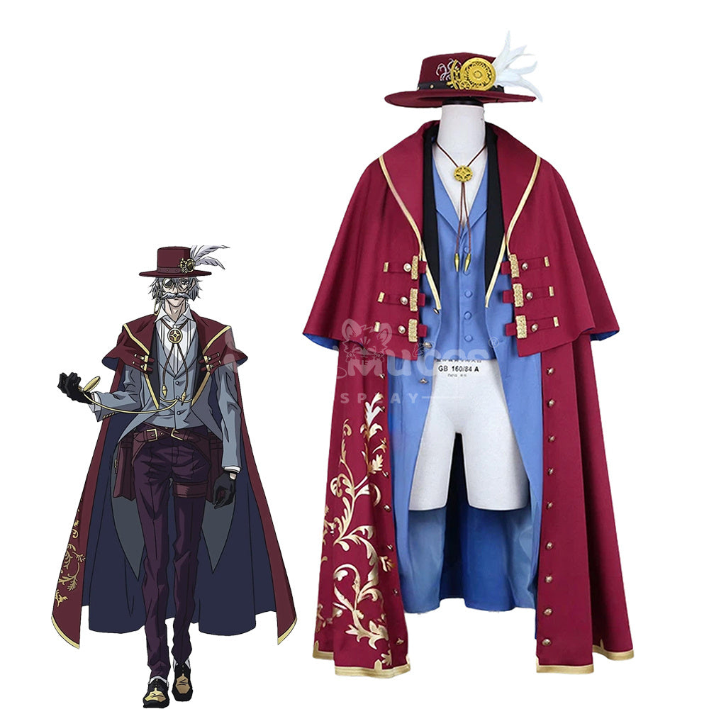 【Pre-Sale】Anime Record of Ragnarok Cosplay Jack the Ripper Cosplay Costume