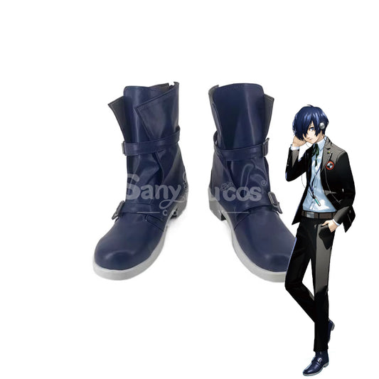 Game Persona 3 Cosplay Makoto Yuki Battle Suit Cosplay Shoes 1000