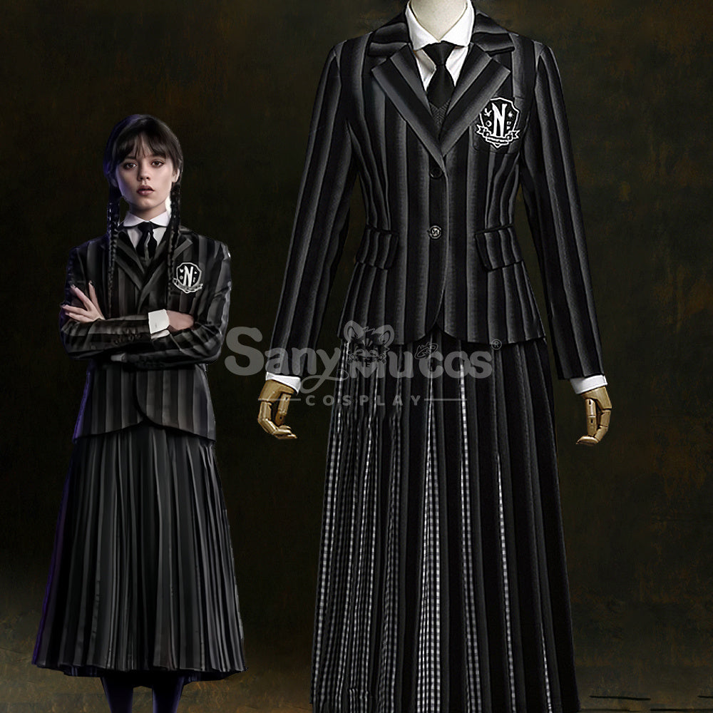 【Pre-Sale】Movie Wednesday Cosplay Nevermore Academy Cosplay Costume