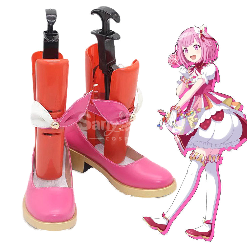 Game Project Sekai: Colorful Stage! feat. Hatsune Miku Cosplay Ōtori Emu Cosplay Shoes