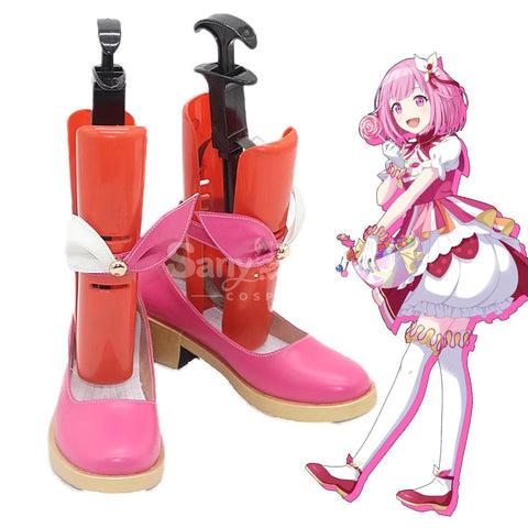 Game Project Sekai: Colorful Stage! feat. Hatsune Miku Cosplay Ōtori Emu Cosplay Shoes