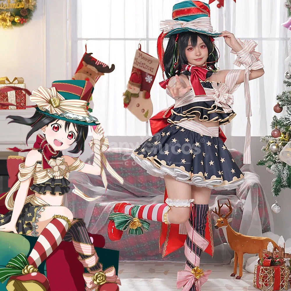 【In Stock】Anime Love Live! School Idol Project Cosplay Nico Yazawa Christmas Cosplay Costume