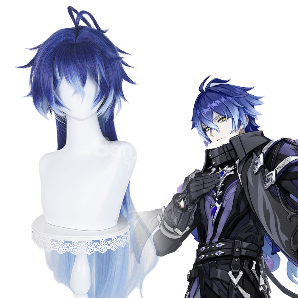 【In Stock】Game Genshin Impact Cosplay Kyryll Chudomirovich Flins Cosplay Wig Cosplay Wigs