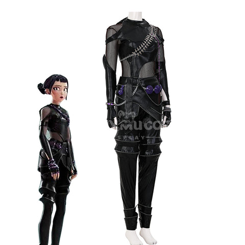 【Pre-Sale】Anime KPop Demon Hunters Cosplay Zoey Battle Outfit Cosplay Costume Premium Edition