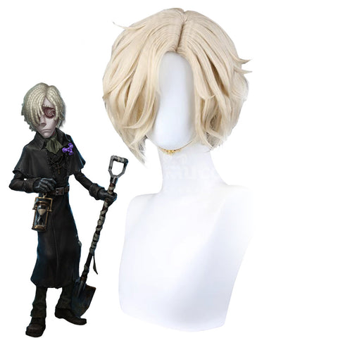 【In Stock】Game Identity V Cosplay Grave Keeper Andrew Kreiss Cosplay Wig Cosplay Wigs