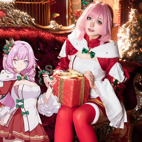 【In Stock】Game Honkai Impact 3rd Cosplay Elysia Christmas Cosplay Costume Cosplay Costumes