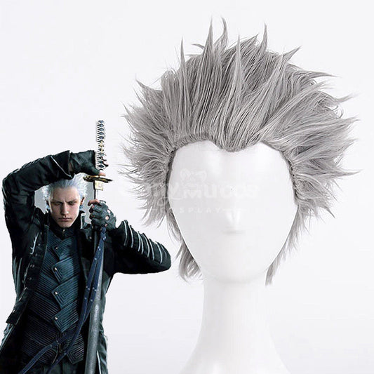 【In Stock】Game Devil May Cry 5 Cosplay Vergil Cosplay Wig Cosplay Wigs 1000