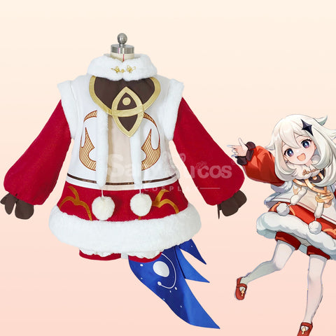 【Pre-Sale】Game Genshin Impact Cosplay Paimon Cosplay Costume
