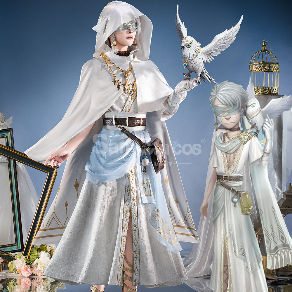 【Pre-Sale】Game Identity Ⅴ Cosplay Pure White Prophet Cosplay Costume Premium Edition