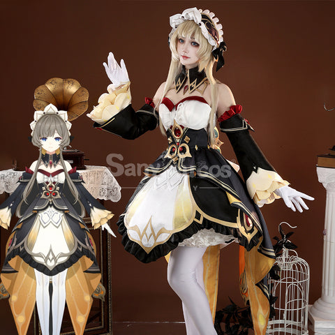 【Pre-Sale】Game Genshin Impact Cosplay Sandrone Cosplay Costume Premium Edition