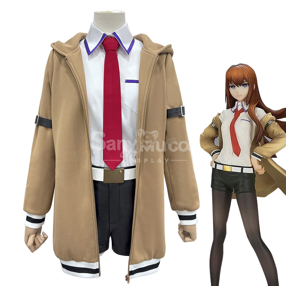 【In Stock】Anime Steins;Gate Cosplay Kurisu Makise Cosplay Costume Premium Edition