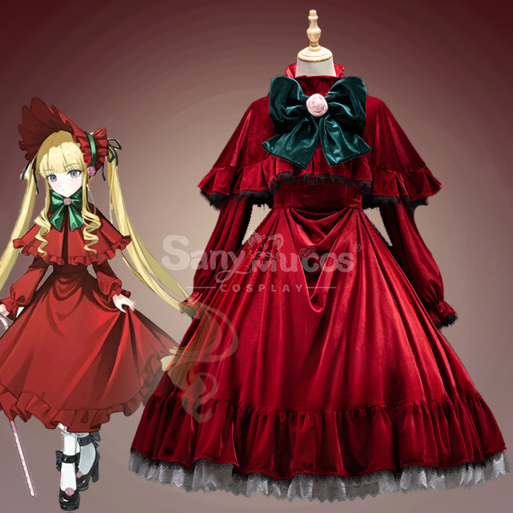 【Pre-Sale】Anime Rozen Maiden Cosplay Shinku Cosplay Christmas Costume Premium Edition