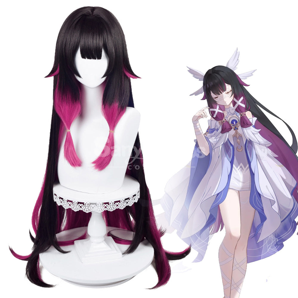 【In Stock】Game Genshin Impact Cosplay Natlan Columbina Cosplay Wig Cosplay Wigs