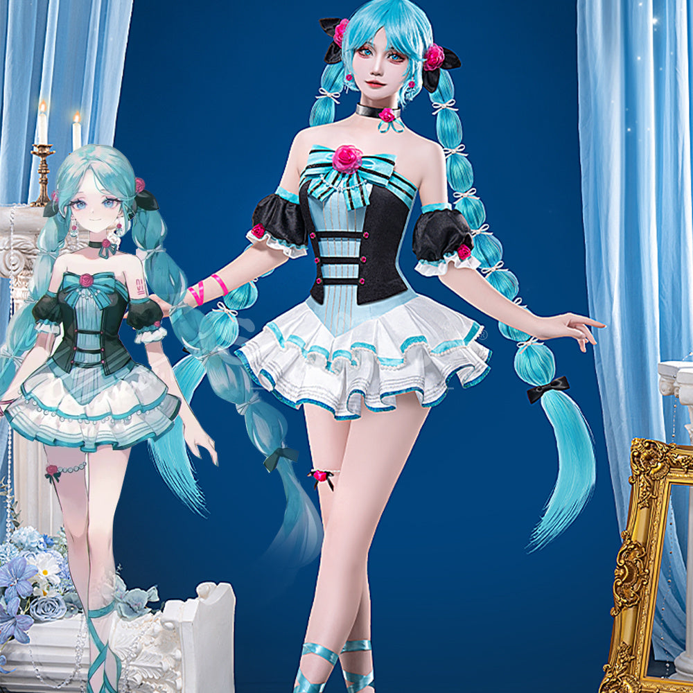 【In Stock】Vocaloid Hatsune Miku Cosplay Hatsune Miku Dream Ballet Cosplay Costume