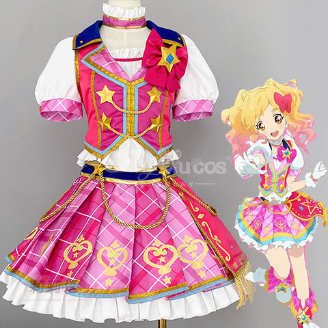 【In Stock】Anime Aikatsu! Cosplay Nijino Yume School Uniform Cosplay Costume