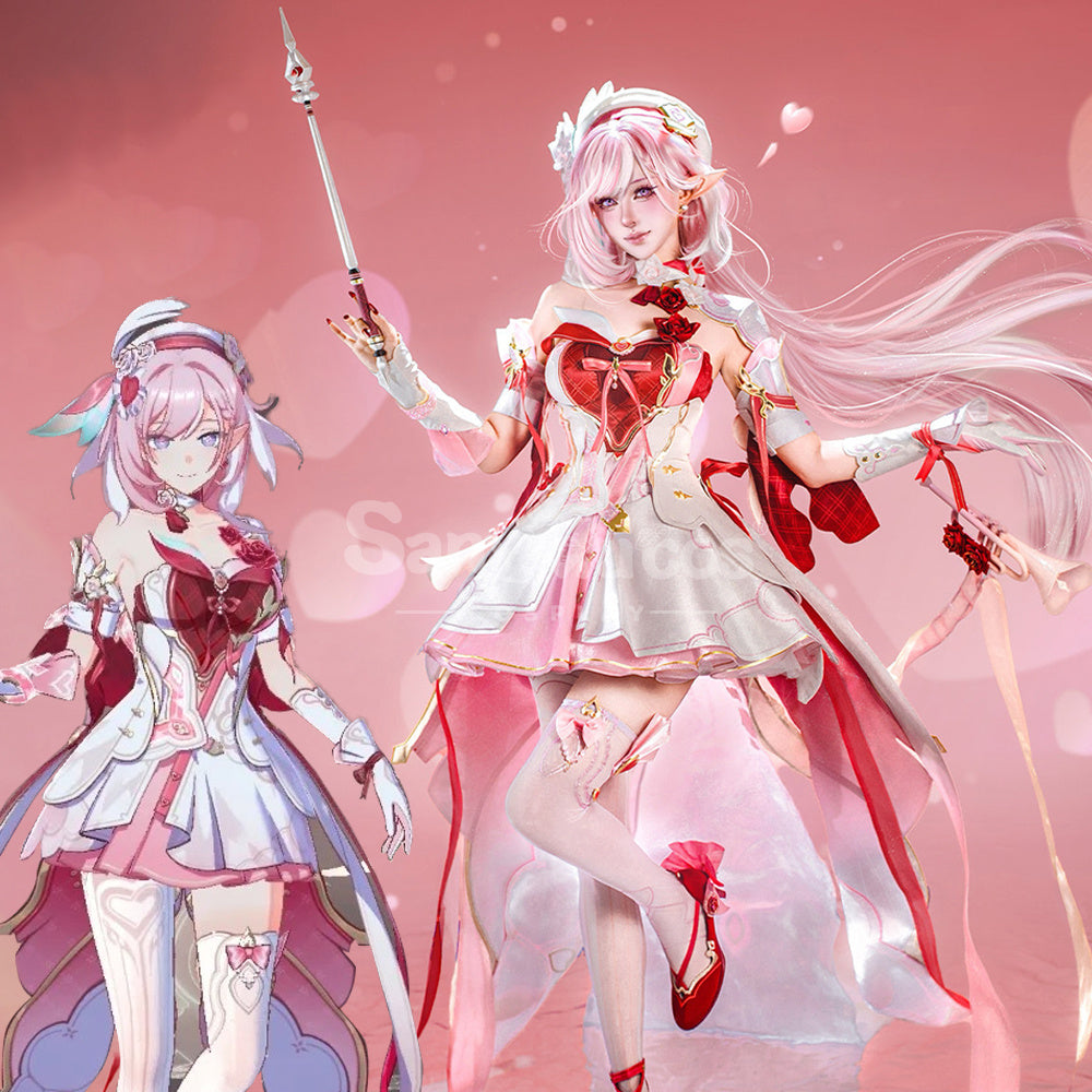 【Pre-Sale】Game Honkai Impact 3rd Cosplay Elysia Love Wish Fairy Cosplay Costume Premium Edition