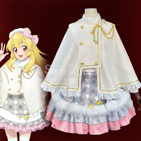 【In Stock】Anime Aikatsu! Cosplay Ichigo Hoshimiya Winter Cosplay Costume