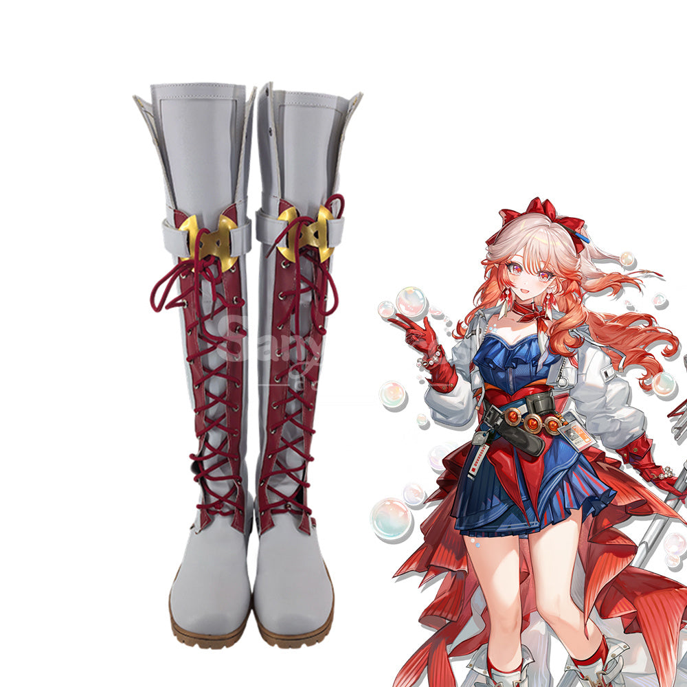 Game Arknights Cosplay Haruka Cosplay Shoes